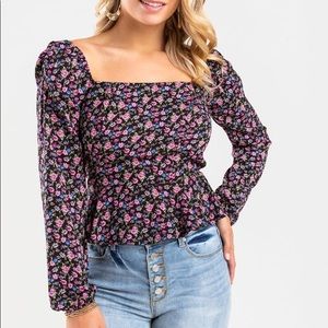 Francescas Floral Blouse